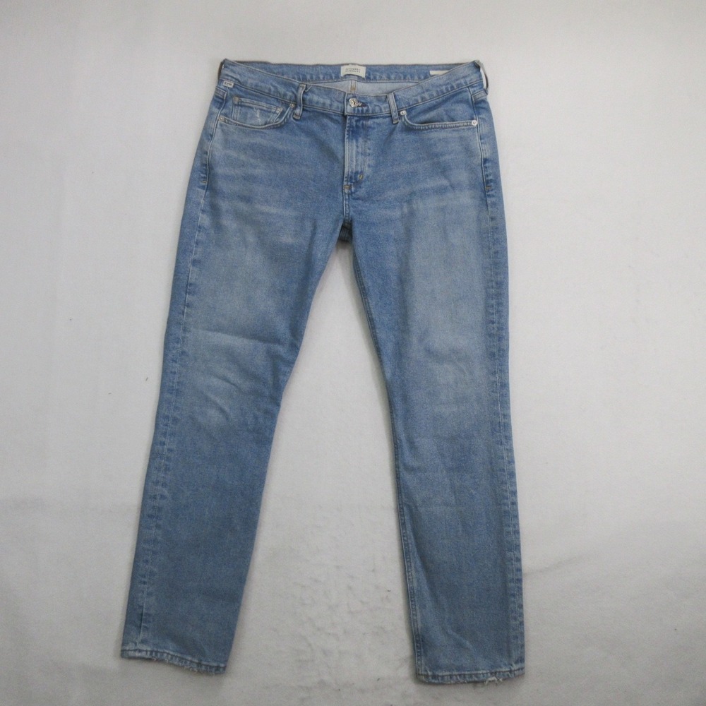 Citizens of Humanity Men's Racer Slim Skinny Jeans Size 30 Light Wash Blue